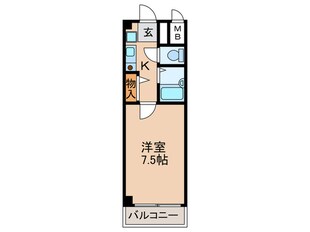 ウェストヒルズＦＵＪＩＷＯの物件間取画像